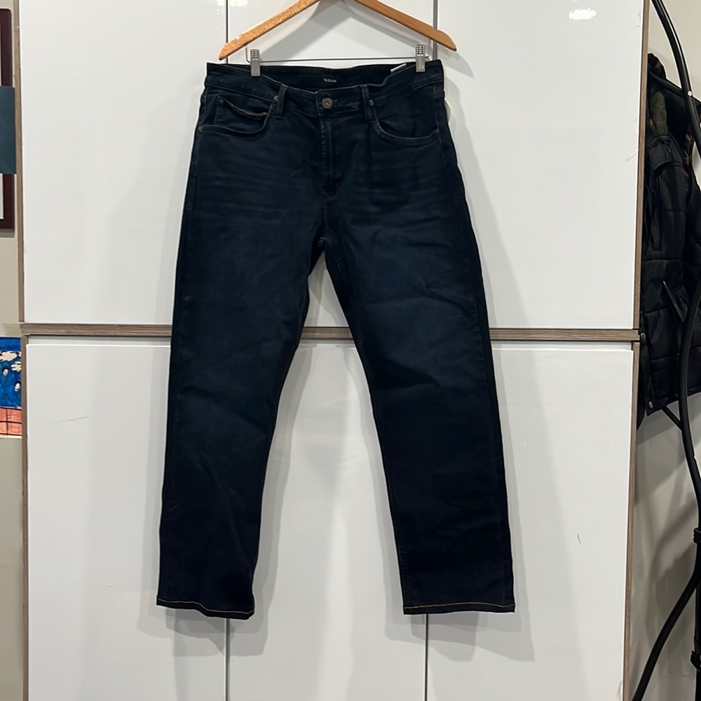 Hudson jeans in dark blue waist 36